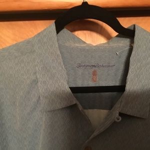 Tommy Bahama Men’s Silk Shirt-Size XXL